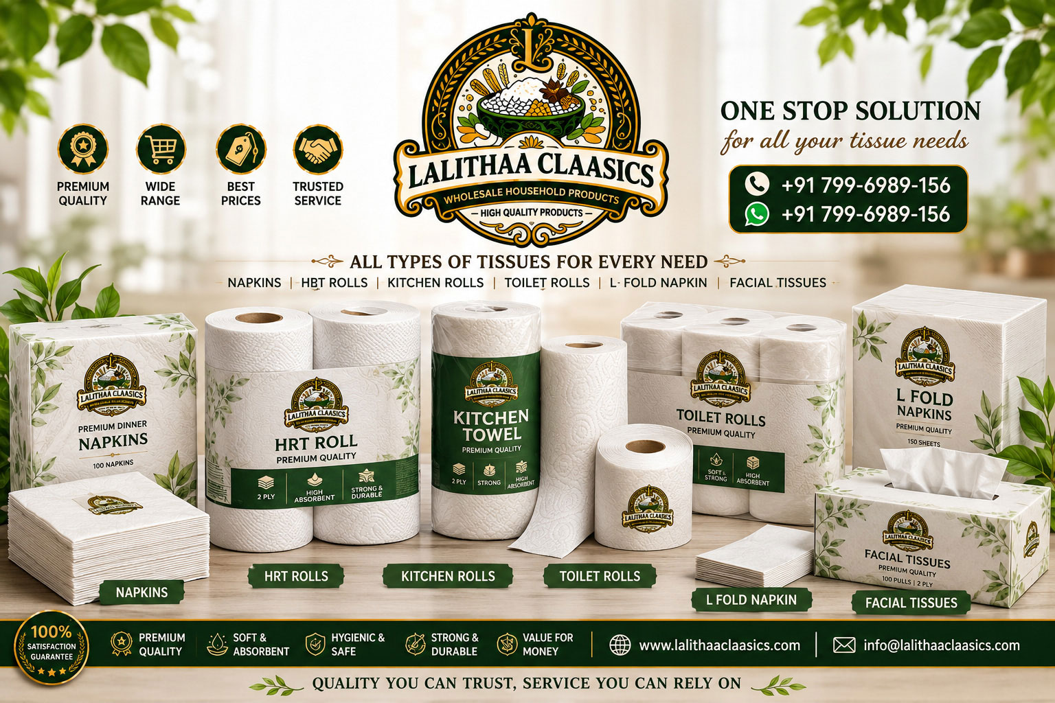 Wholesale Napkins supply Bengaluru